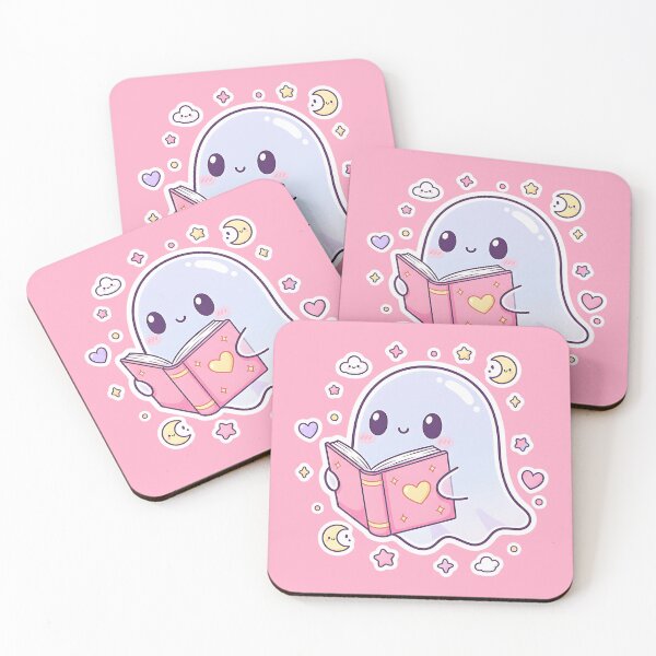 Item preview, Ghost Reading a Book | Halloween designed and sold by RR-Arts.