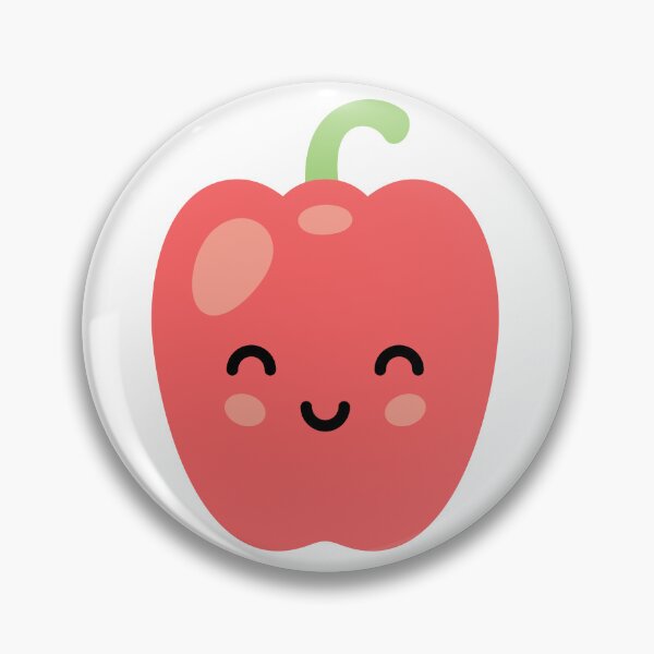 Item preview, Kawaii Pepper Adorable Veggie Design designed and sold by missbobbit.