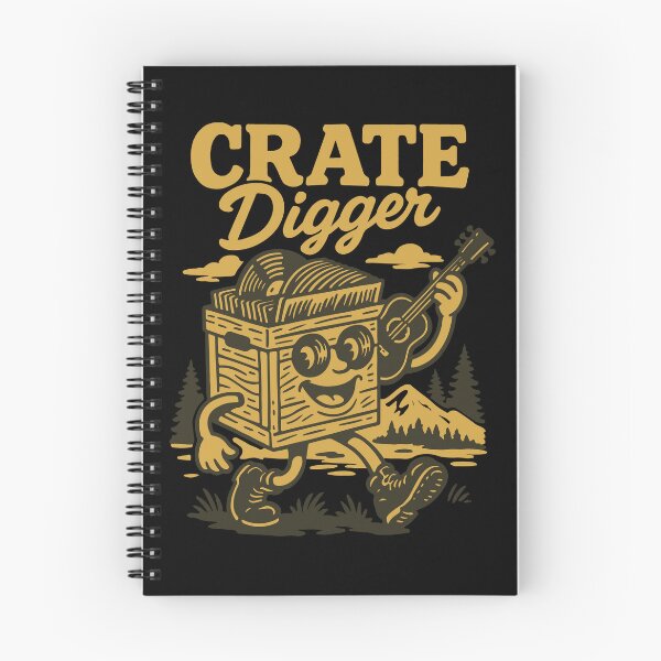 Item preview, Crate Digger Vinyl Record Music Lovers designed and sold by LuminOrb.