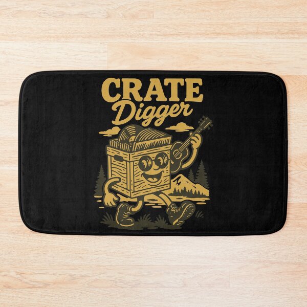 Item preview, Crate Digger Vinyl Record Music Lovers designed and sold by LuminOrb.