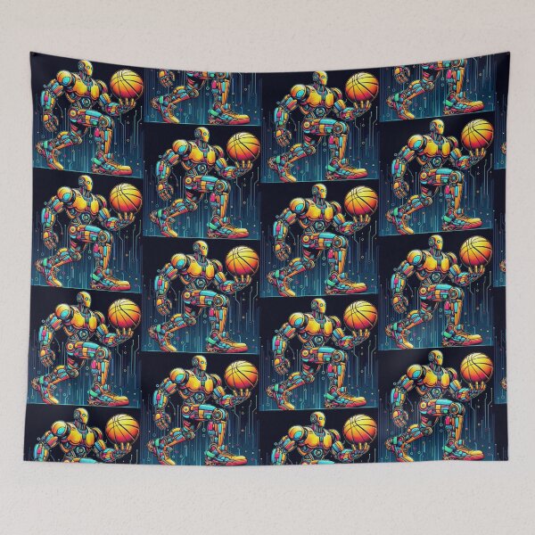 Item preview, Robot basketball playing  designed and sold by Dogandesighn.