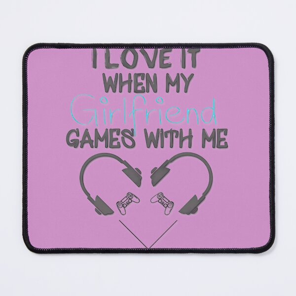 Item preview, My Girlfriend Games With Me Gamer Love | Limited Edition designed and sold by TerynChrzanowsk.