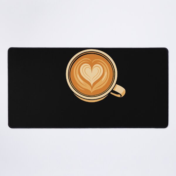 Item preview, Heart Latte Art Coffee Love Design designed and sold by LuminOrb.