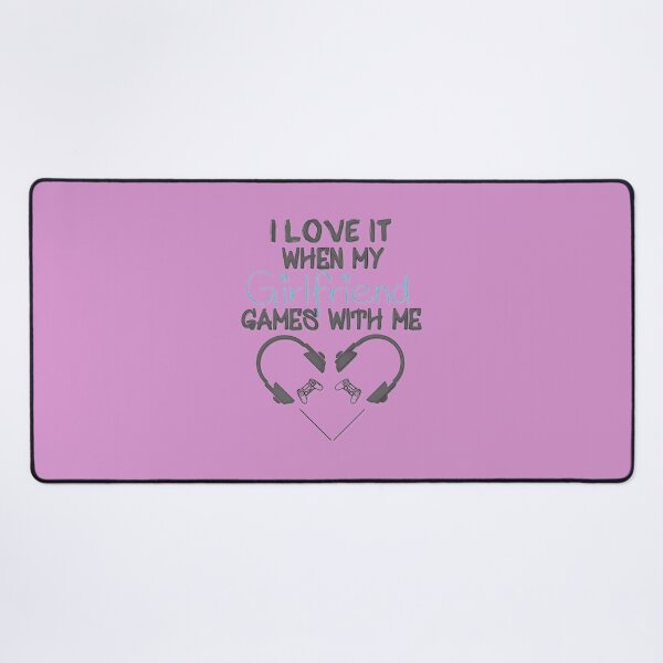 Item preview, My Girlfriend Games With Me Gamer Love | Limited Edition designed and sold by TerynChrzanowsk.