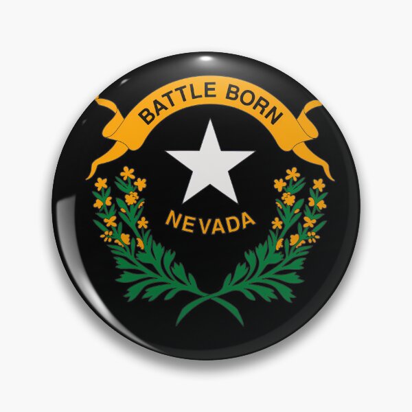 Item preview,  Battle Born Nevada State Flag Logo designed and sold by DavidDKemble.