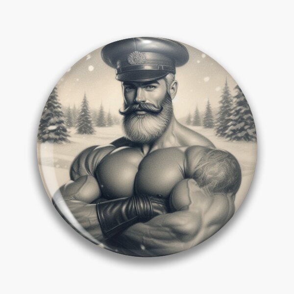Item preview, Gay Christmas "Snowbody But Daddy" Gay Leather Daddy Graphic Design designed and sold by ItsAKinkThing.