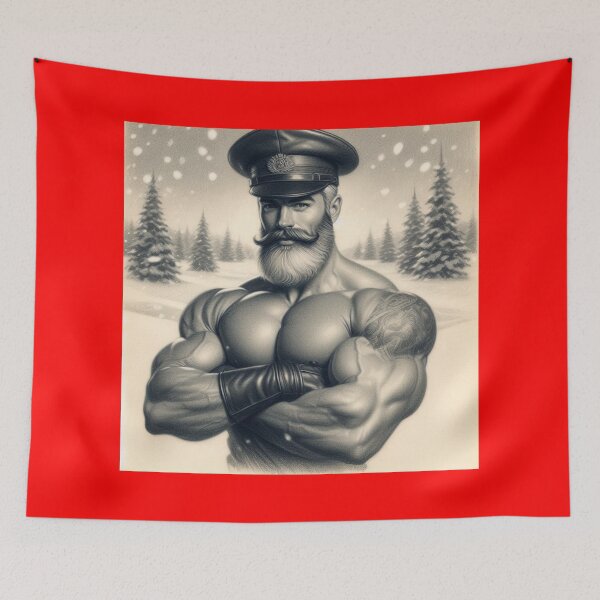 Item preview, Gay Christmas "Snowbody But Daddy" Gay Leather Daddy Graphic Design designed and sold by ItsAKinkThing.