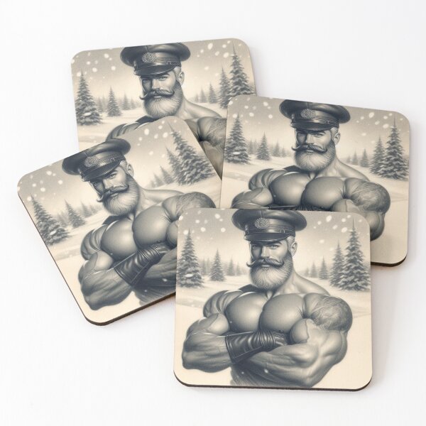 Item preview, Gay Christmas "Snowbody But Daddy" Gay Leather Daddy Graphic Design designed and sold by ItsAKinkThing.
