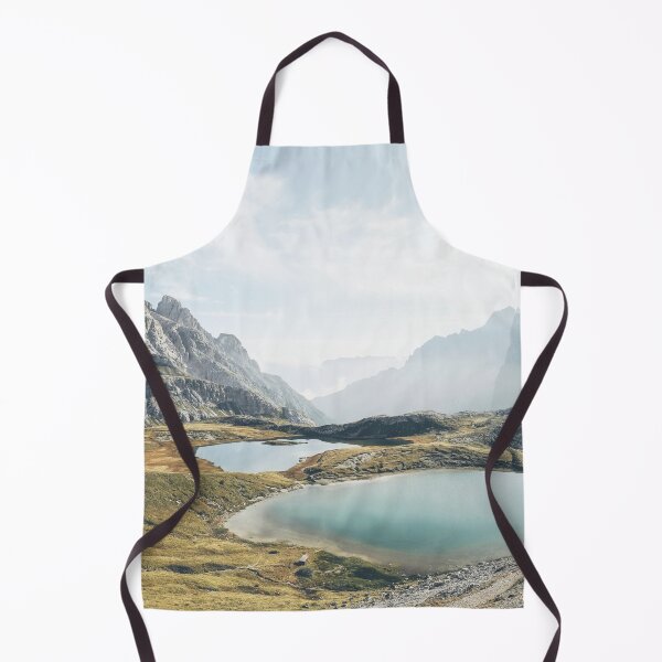 Item preview, Dolomites, Italy I Alps mountain scenery and crystal clear water lakes in Tre Cime di Lavaredo in the morning sunlight in a rustic authentic wilderness with a pastel italian aesthetic designed and sold by Julie Travel Photography.