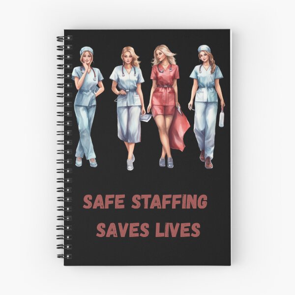 Item preview, Safe Staffing Saves Lives – Nurse Advocacy Art designed and sold by WonderMix.