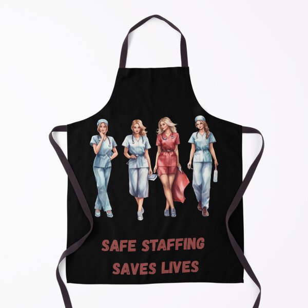 Item preview, Safe Staffing Saves Lives – Nurse Advocacy Art designed and sold by WonderMix.