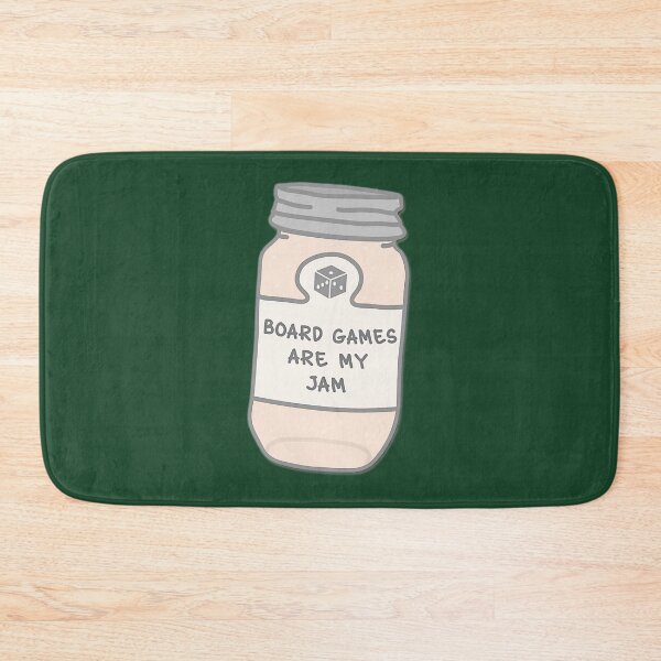 Item preview, Board Games Are My Jam Jar Dice Design | Limited Edition designed and sold by TerynChrzanowsk.