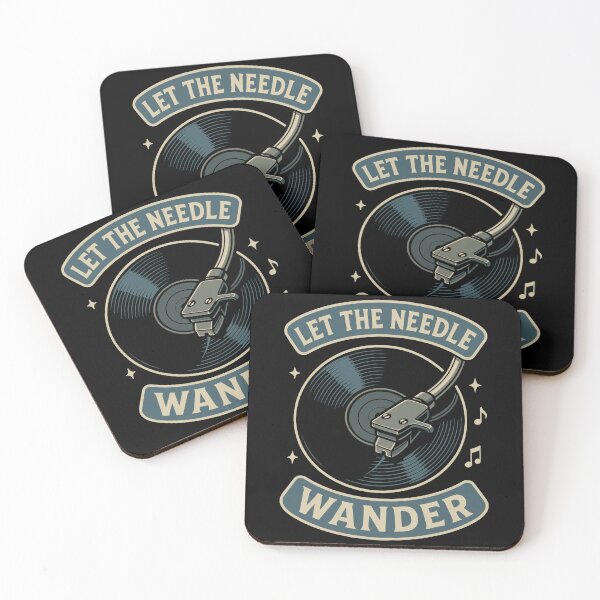 Item preview, Let The Needle Wander Vinyl Record Lovers designed and sold by LuminOrb.