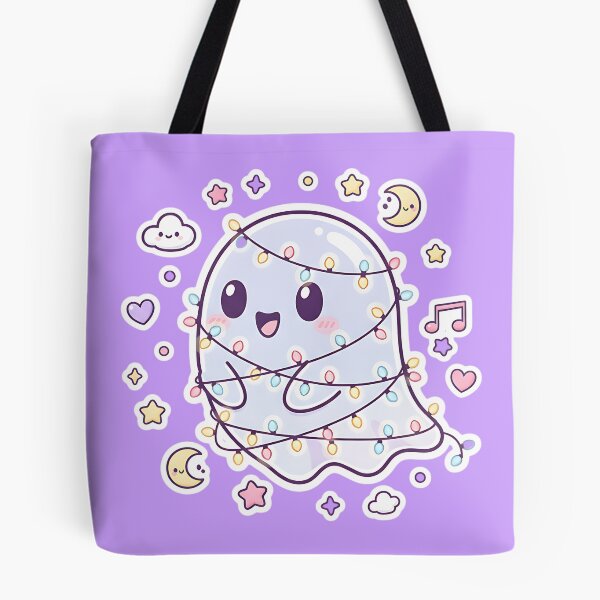 Item preview, Ghost Tangled in Fairy Lights | Halloween designed and sold by RR-Arts.
