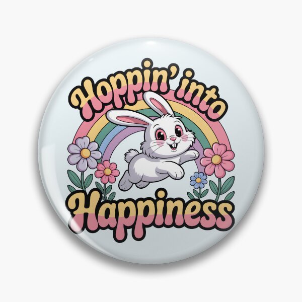 Item preview, Hoppin’ Into Happiness – Playful Spring Design designed and sold by Jollys-ArtShop.