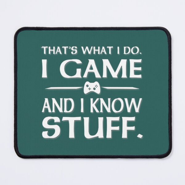 Item preview, I Game & Know Stuff Gamer Controller | Limited Edition designed and sold by TerynChrzanowsk.