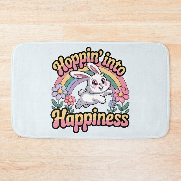 Item preview, Hoppin’ Into Happiness – Playful Spring Design designed and sold by Jollys-ArtShop.