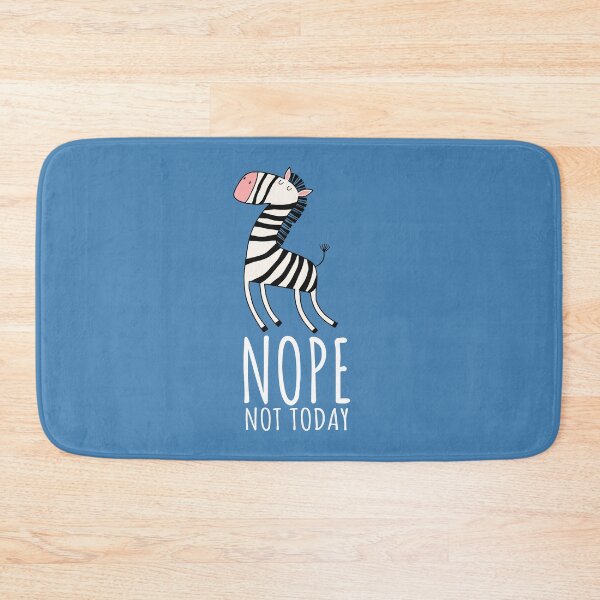 Item preview, Zebra Mood: Nope, Not Today designed and sold by Designs by Jesabee.