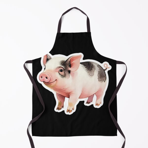Item preview, Minipig sticker watercolor designed and sold by Origen88.