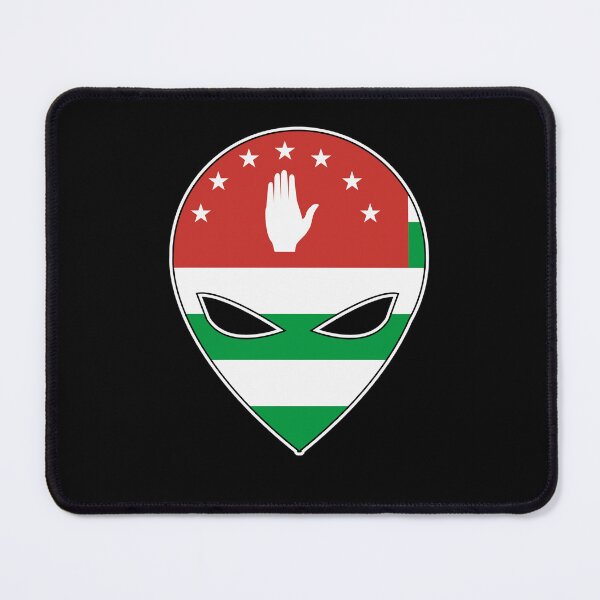 Item preview, Abkhazian Alien Flag designed and sold by HandoMiyu.