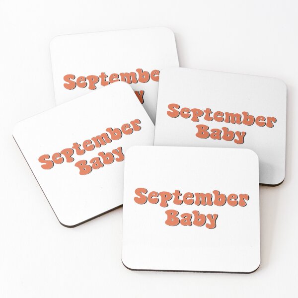 Item preview, September Baby | Born in September Typography Design designed and sold by designsoftinaa.