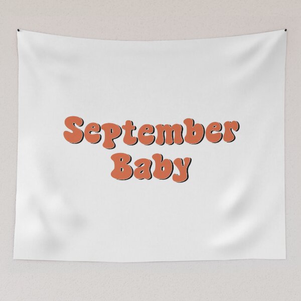 Item preview, September Baby | Born in September Typography Design designed and sold by designsoftinaa.