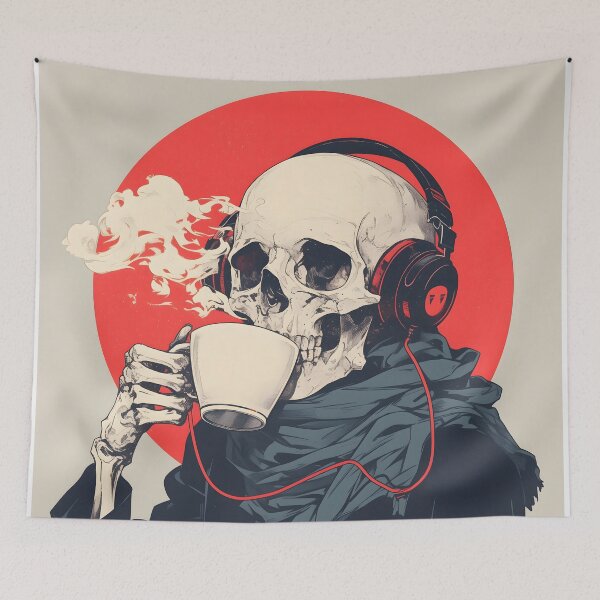 Item preview, Skeleton coffee - 28 designed and sold by Infinite-Aspire.