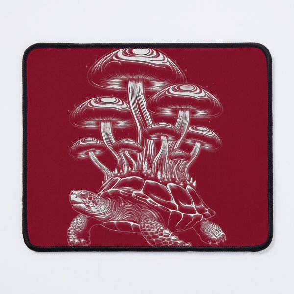 Item preview, Mystical Mushroom Turtle Art designed and sold by Stephanie Sanchez.