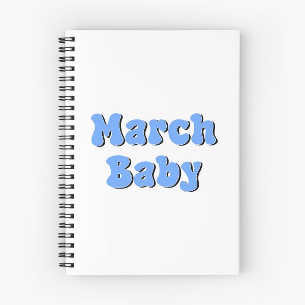 Item preview, March Baby | Born in March Typography Design designed and sold by designsoftinaa.