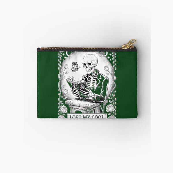 Item preview, Skeleton Reading Book Gothic Art designed and sold by Stephanie Sanchez.