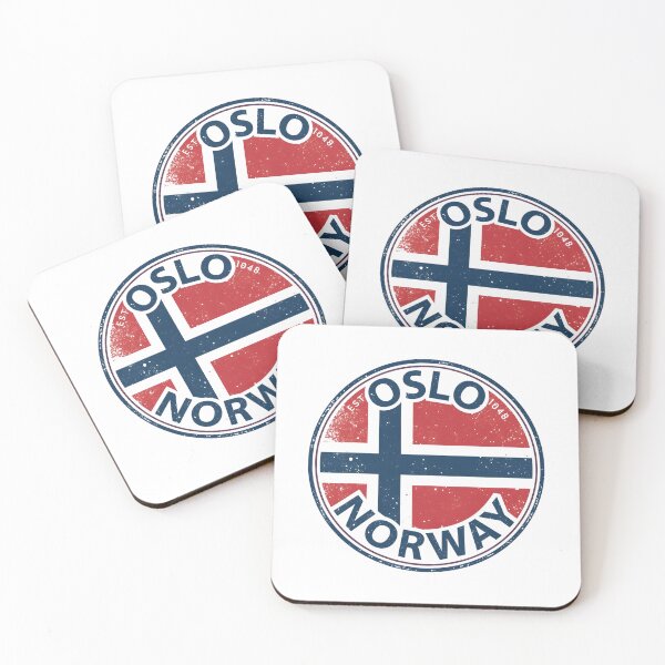Aperçu de l'œuvre Oslo - Norvège créée et vendue par GoodOldVintage.