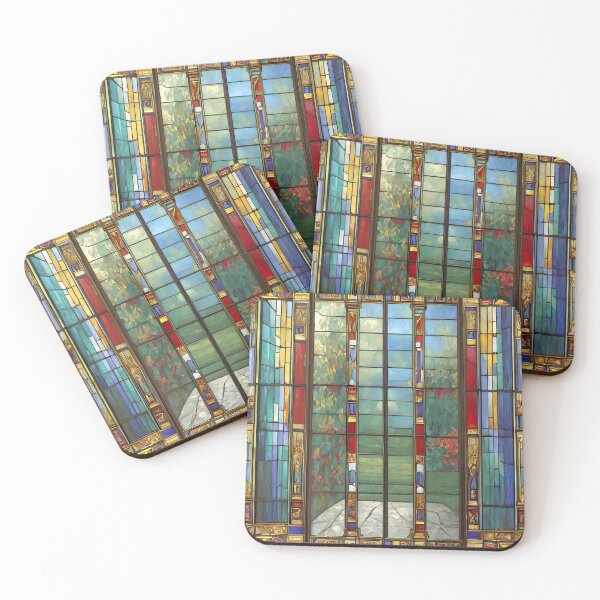 Item preview, Stained Glass Garden Realm designed and sold by Lee Hiller Designs.