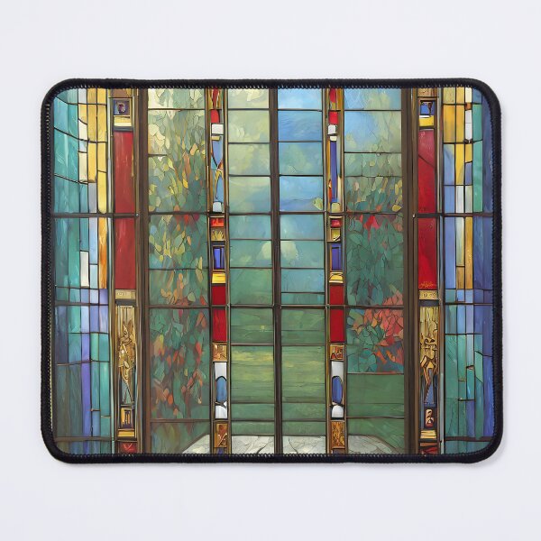 Item preview, Stained Glass Garden Realm designed and sold by Lee Hiller Designs.