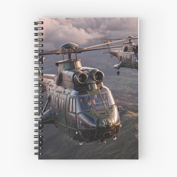 Item preview, Twin Pumas Over the Moor designed and sold by Skyframe Aviation.