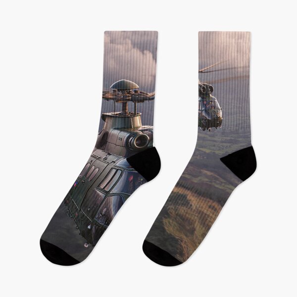 Item preview, Twin Pumas Over the Moor designed and sold by Skyframe Aviation.