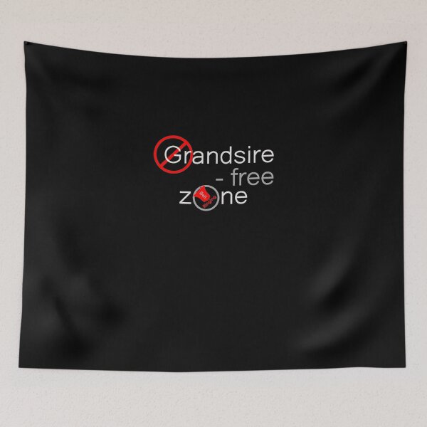 Item preview,  Bell Ringing - Grandsire-Free Zone - White Text designed and sold by MaryCStale.