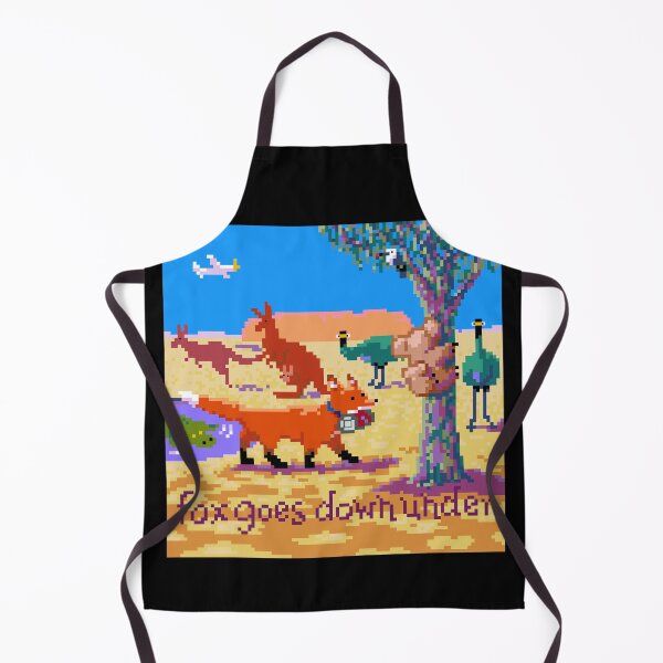 Item preview, Fox Goes Down Under designed and sold by Foxloxart.