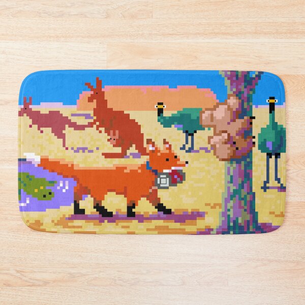 Item preview, Fox Goes Down Under designed and sold by Foxloxart.
