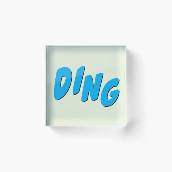 Item preview, DING, DING, DING, DING designed and sold by CharlottePlaceArt.