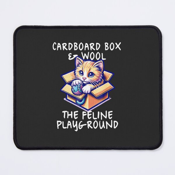 Item preview, Cardboard-Box-And-Wool-The-Feline-Playground designed and sold by rappadfdeuin.