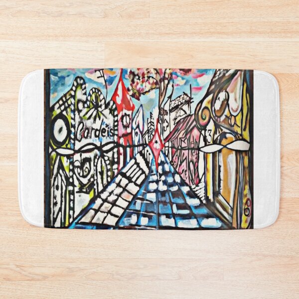 Item preview, Multicolored Street designed and sold by Ateliê dos Naipes .