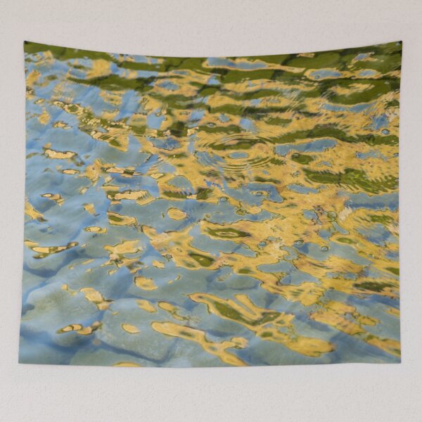 Item preview, Silky Rippling Water with Abstract Reflections designed and sold by Georgia Mizuleva.