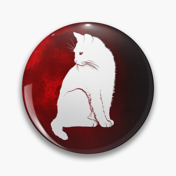 Item preview, A quiet cat under the red moon designed and sold by Ach&Koor.