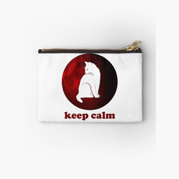 Item preview, A quiet cat under the red moon designed and sold by Ach&Koor.