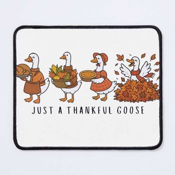 Item preview, Just a Thankful Goose Thanksgiving Fall designed and sold by SavannahCampbel.
