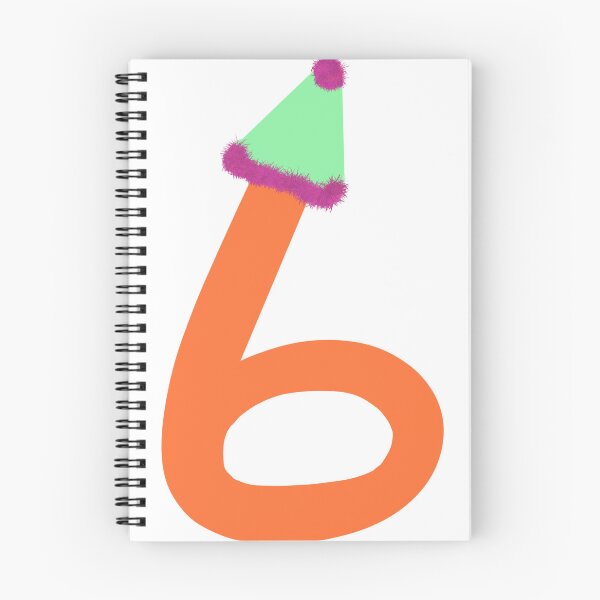 Item preview, Happy Sixth Birthday Number 6 designed and sold by Ikattyg.