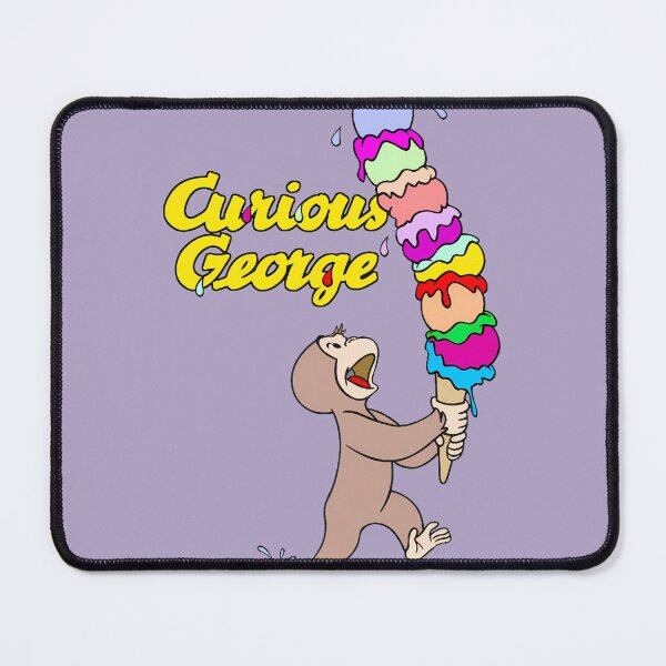 Item preview, Curious George With A Giant Ice Cream Cone | Limited Edition designed and sold by ThaddeusDenner.