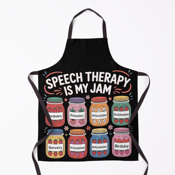 Item preview, Speech Therapy is My Jam SLP Speech Language Pathology designed and sold by BLZART.
