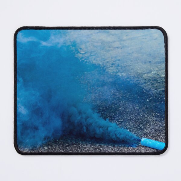 Item preview, Copy of Blue Smoke Bomb Releasing Vibrant Smoke on Outdoor Pavement Surface designed and sold by Nmallia.