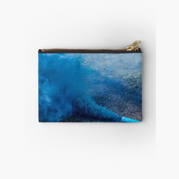 Item preview, Copy of Blue Smoke Bomb Releasing Vibrant Smoke on Outdoor Pavement Surface designed and sold by Nmallia.